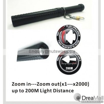 Self Defense Heavy Duty Zoom LED Torch Light